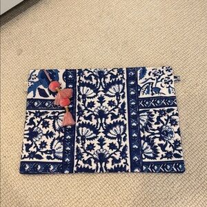 Bell by Alicia Bell Large Zipper Pouch, NWOT